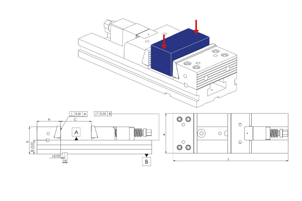 Hassas CNC Makine Mengeleri